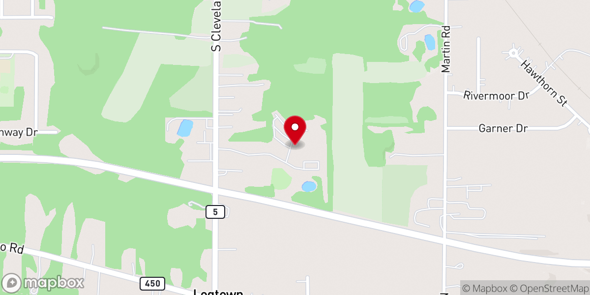 Map showing location of St Nicholas Orthodox Church