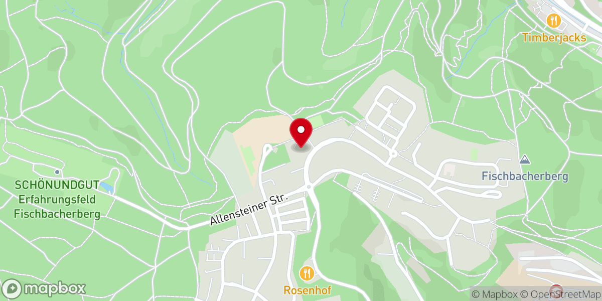 Map showing location of Ev. Gemeindehaus Emmaus Fischbacherberg