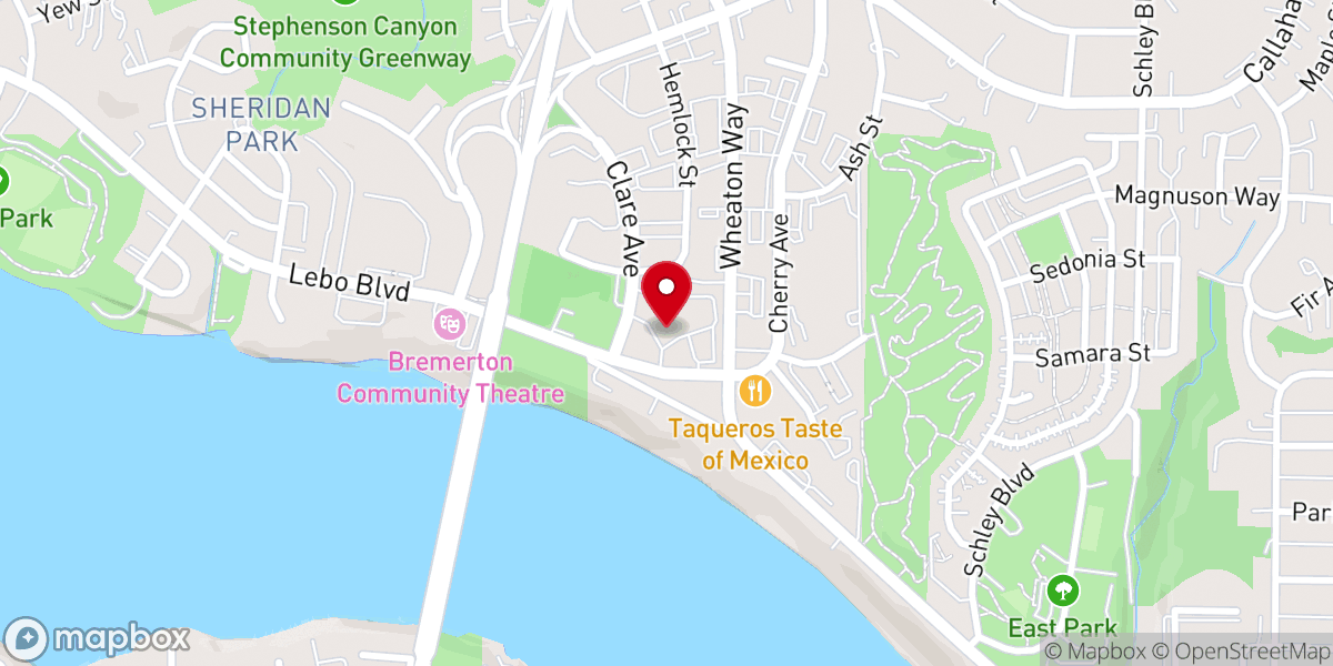 Map showing location of Hope Renewal Ministries