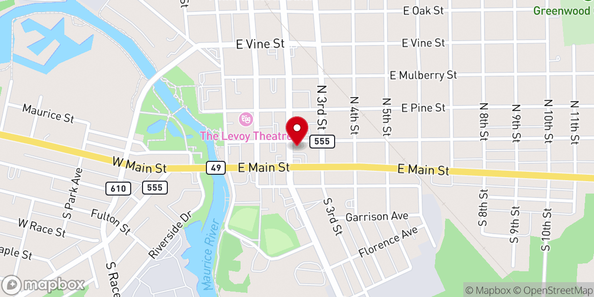 Map showing location of Christ Anglican Mission