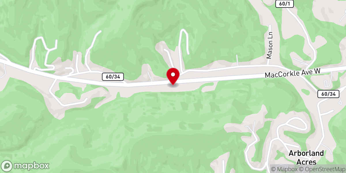 Map showing location of Faith Missionary Baptist Church