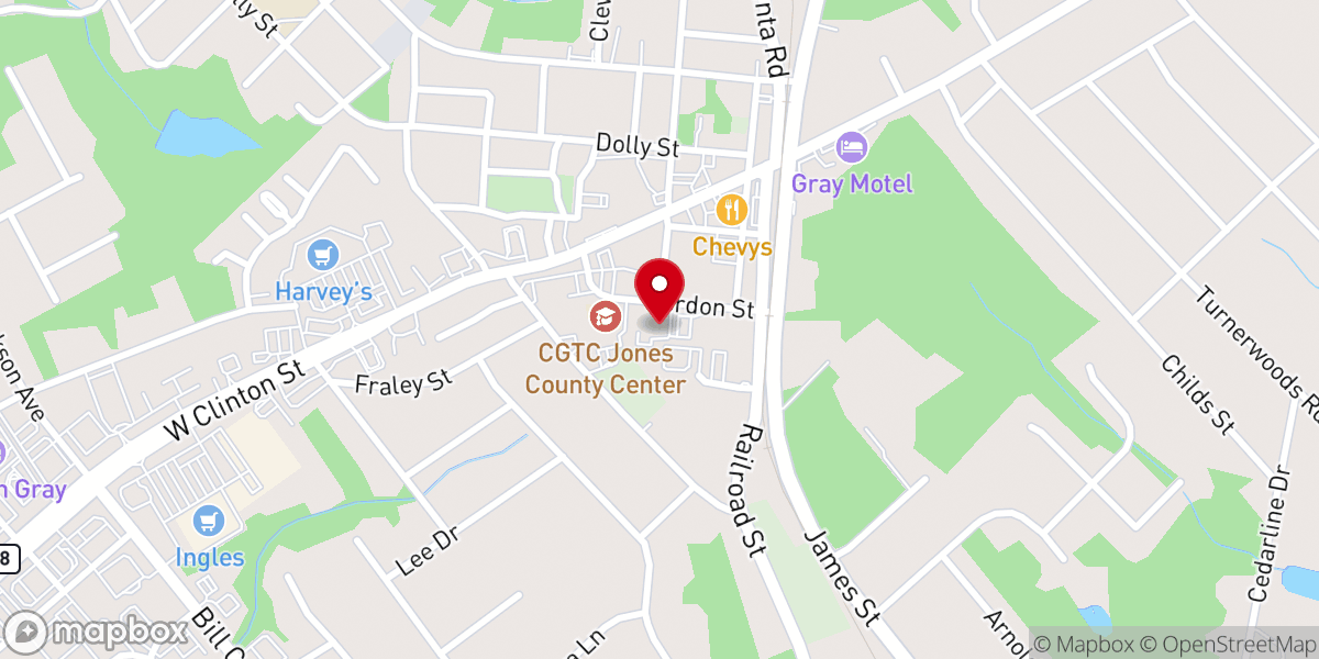 Map showing location of Gray Methodist
