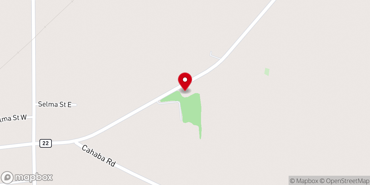 Map showing location of Church of the Immaculate Conception