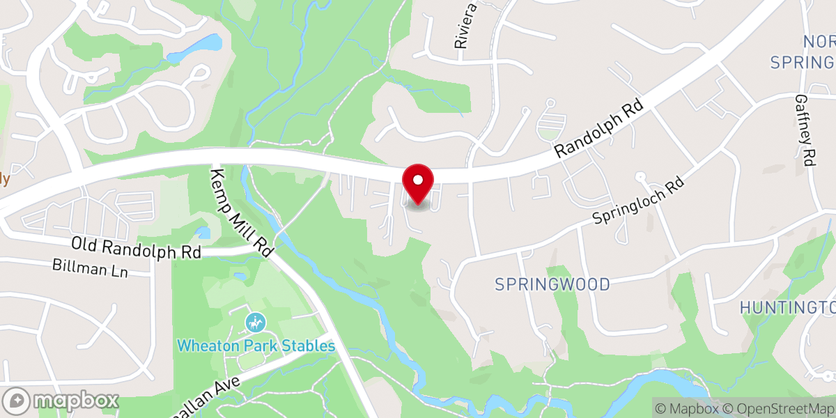Map showing location of Life Tabernacle - Silver Spring Maryland