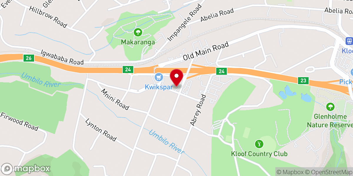 Map showing location of Open Skies Church