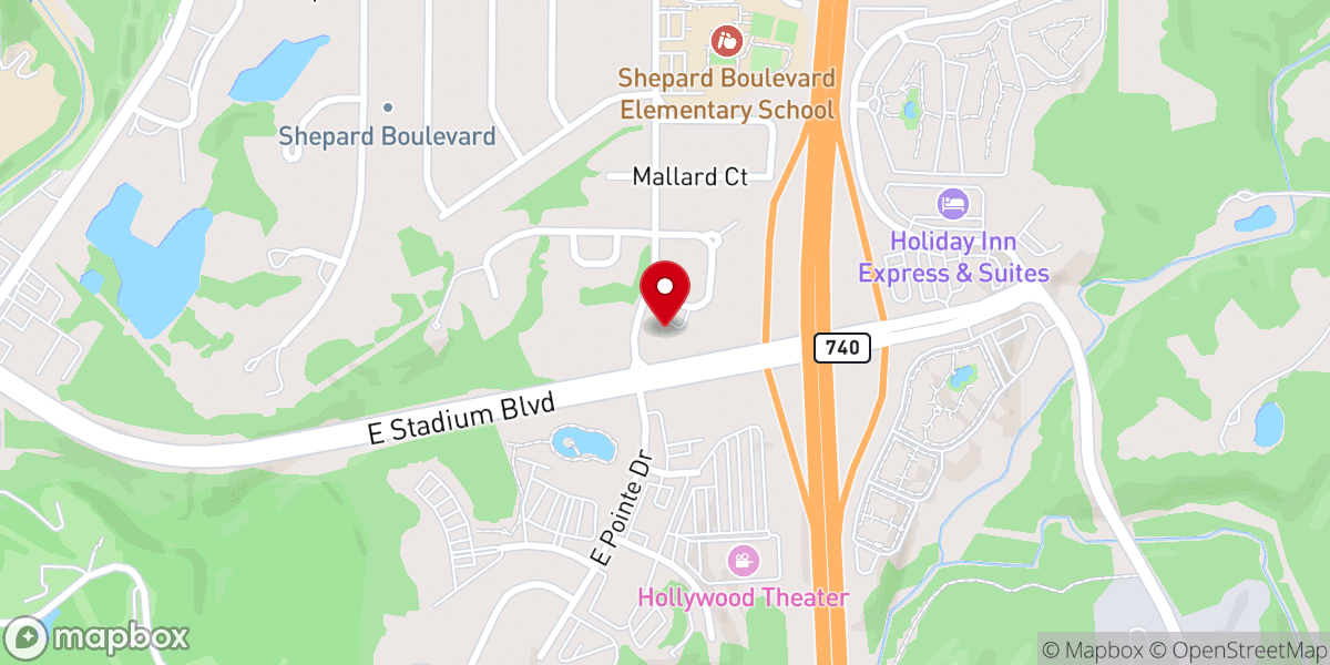 Map showing location of Saint Luke the Evangelist Orthodox Church