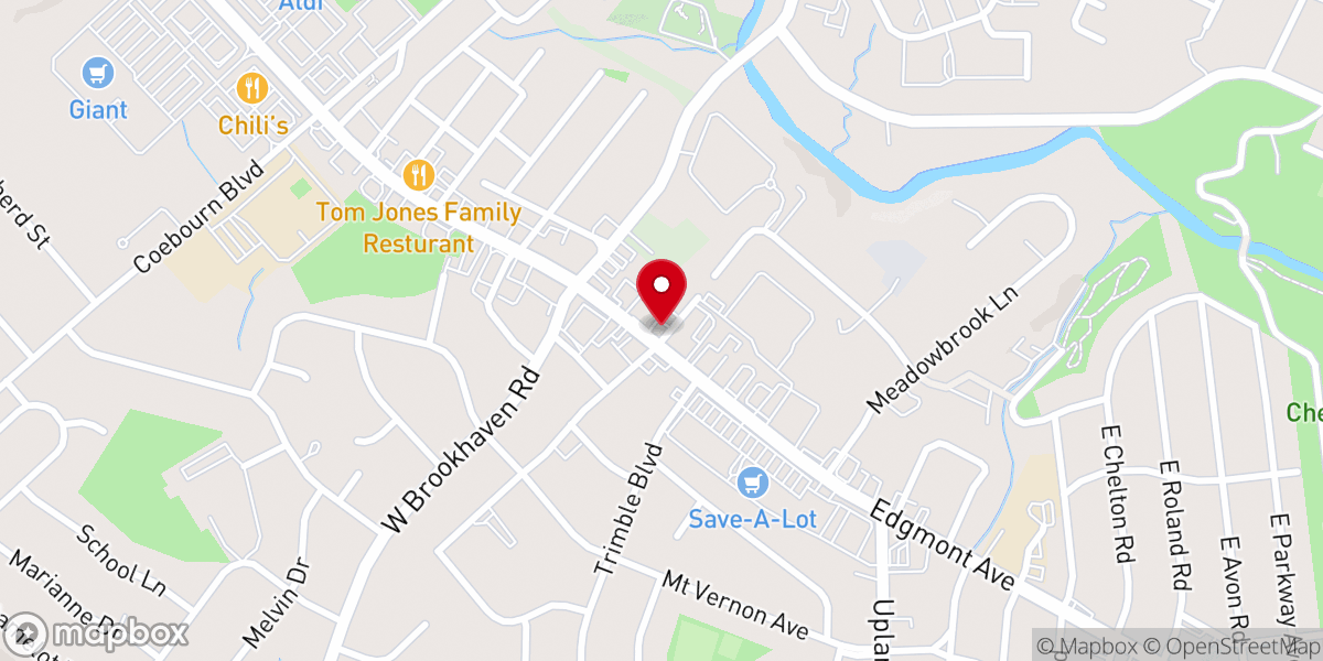 Map showing location of New Hope Missionary Family Church