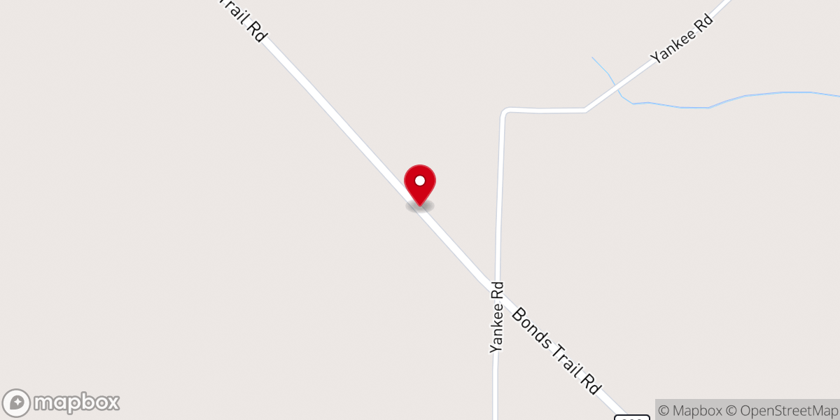 Map showing location of Greater Cedar Springs Baptist