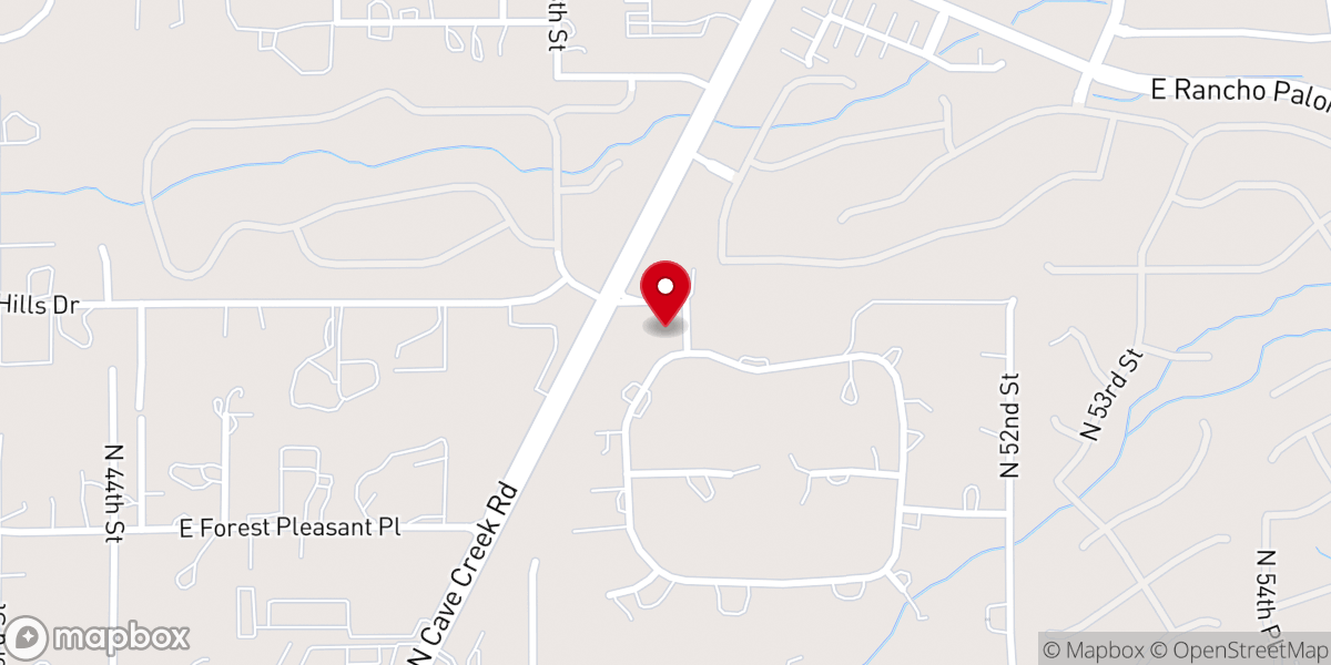 Map showing location of The Life Recovery Church