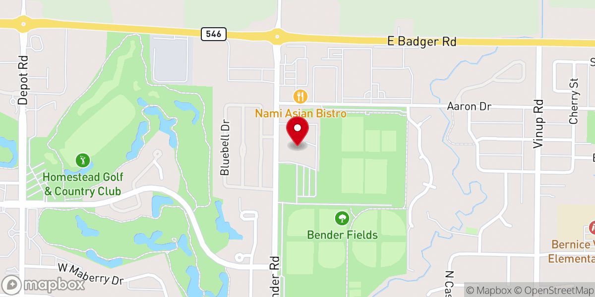 Map showing location of Sonlight Community Church