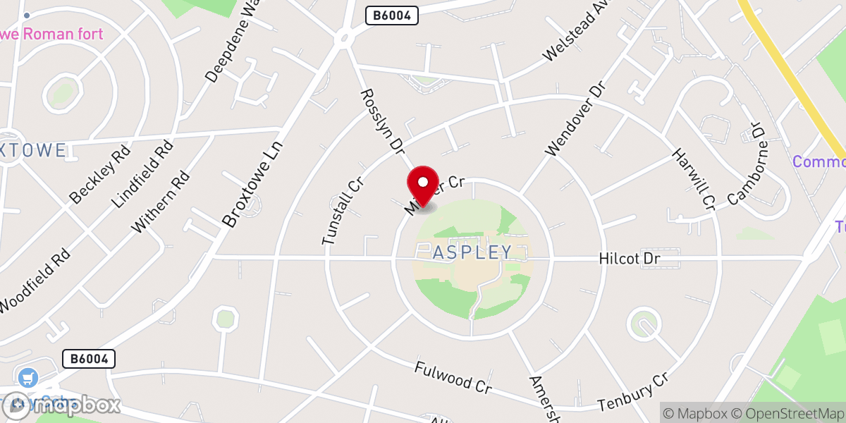 Map showing location of Rccg Goshen Parish Nottingham
