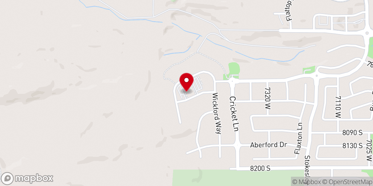 Map showing location of West Jordan Utah Sycamores Stake