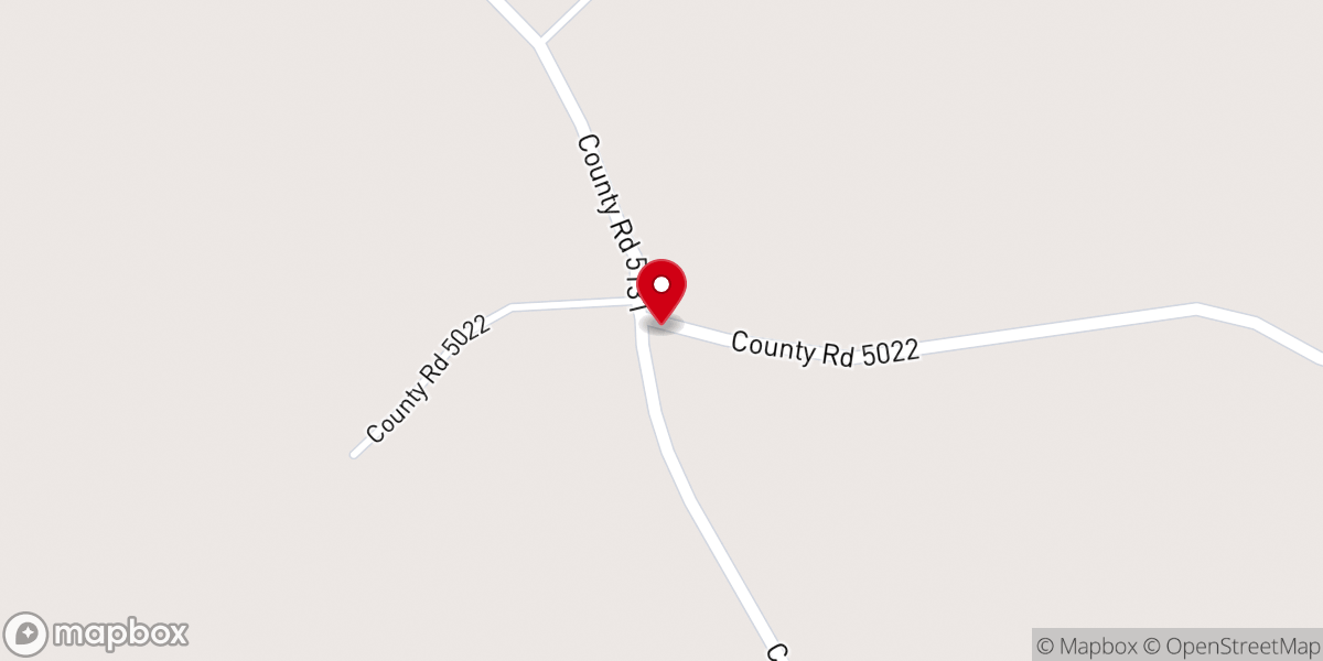 Map showing location of Center Church