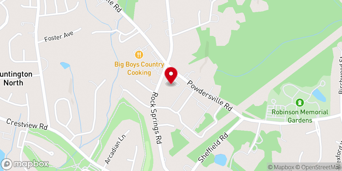 Map showing location of St Michael's Episcopal Church