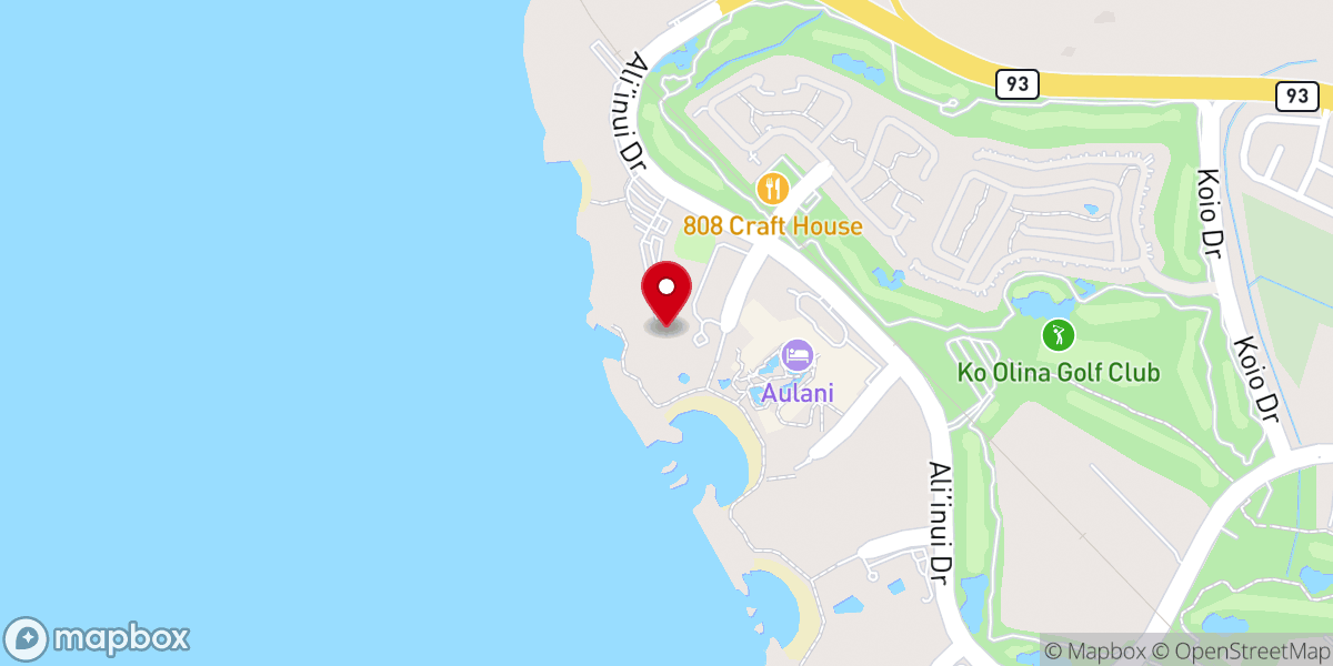 Map showing location of Wedding Chapel at Four Seasons