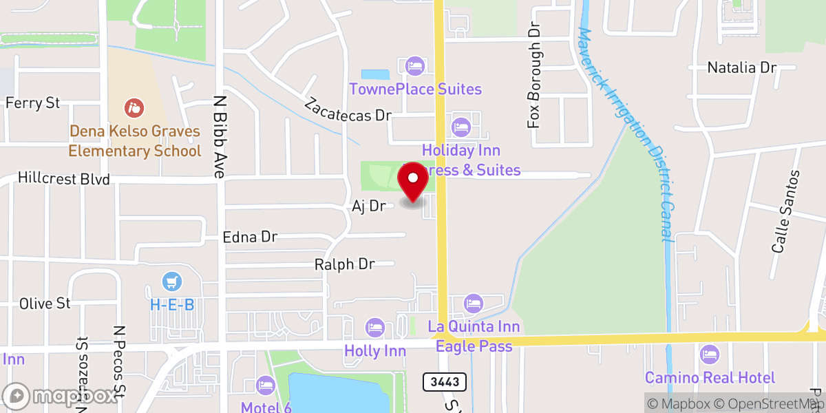 Map showing location of Real Path Baptist Church