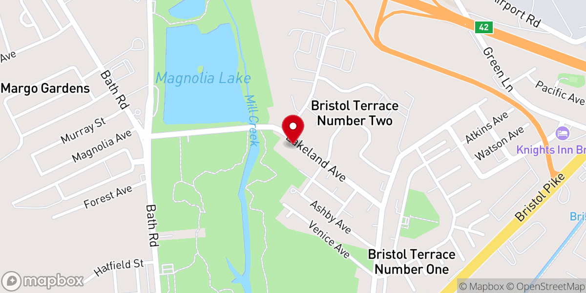 Map showing location of Bible Evangelical Methodist