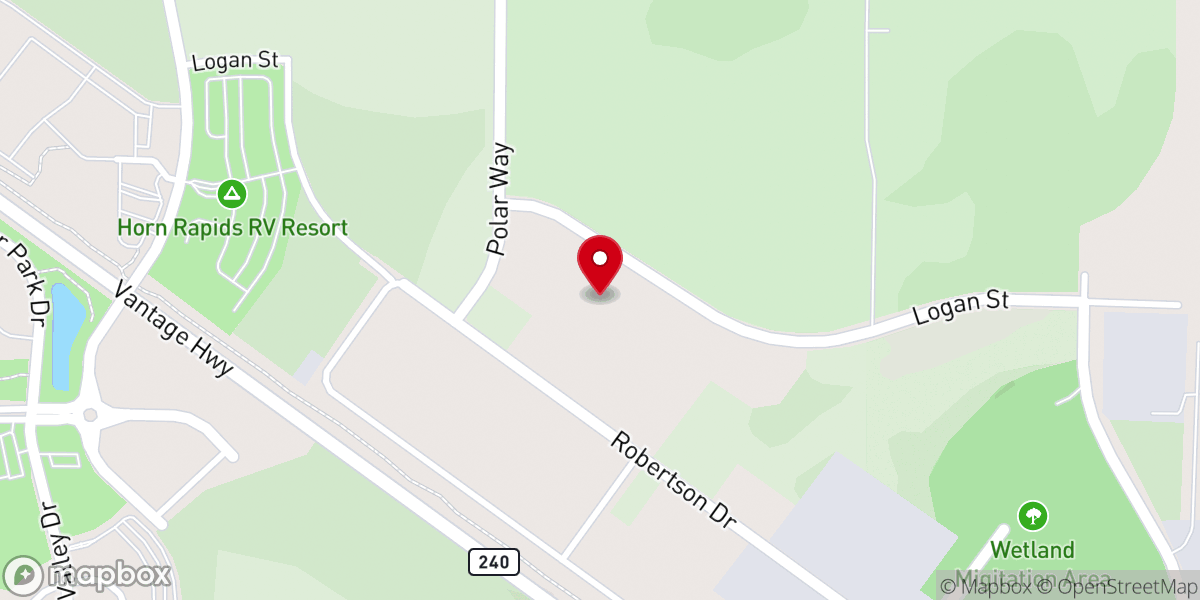 Map showing location of Emmaus Center