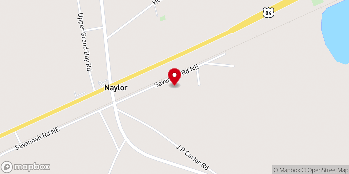 Map showing location of St Mary Missionary Baptist Church