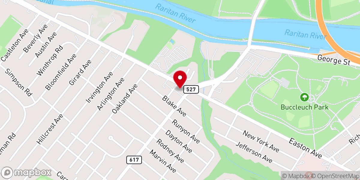 Map showing location of Saint Sharbel Maronite Catholic Church