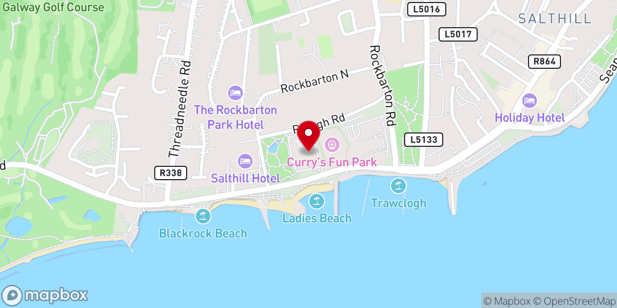 Map showing location of Calvary Galway