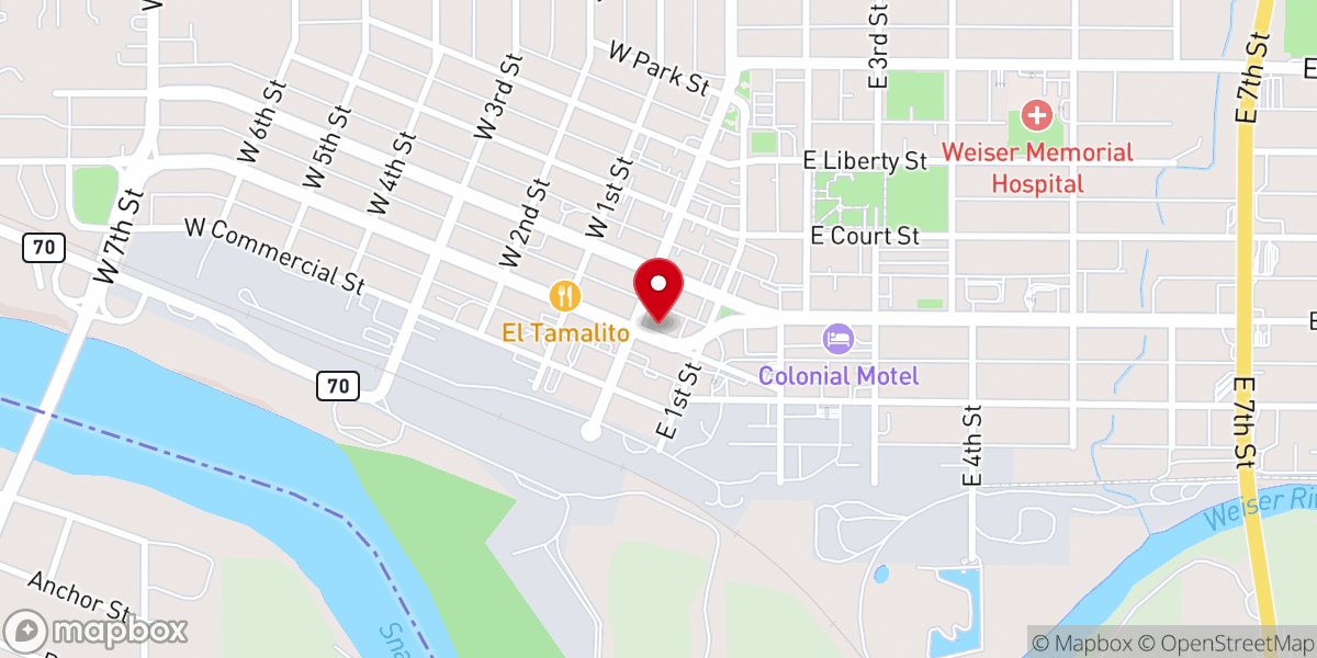 Map showing location of Signal American Newspaper