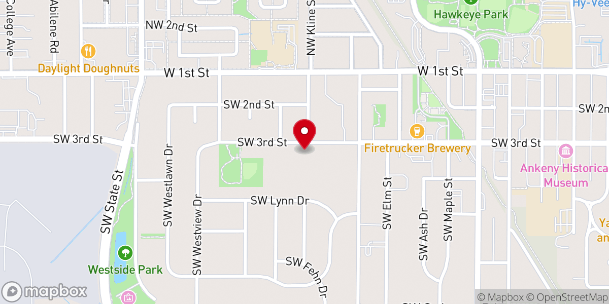 Map showing location of World Outreach Church
