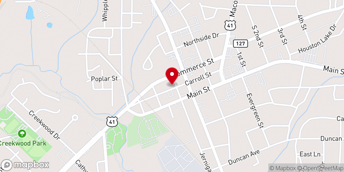 Map showing location of Calvary Way Community Church