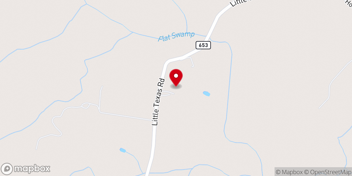 Map showing location of Restoration Ranch at Outreach for Christ