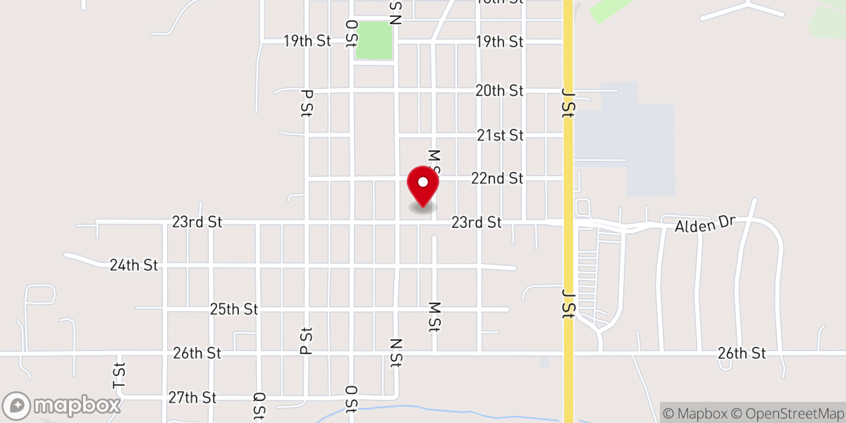 Map showing location of St Joseph Catholic Rectory
