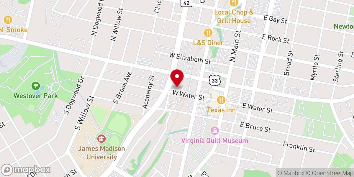 Map showing location of Iglesia Familiar Elyon
