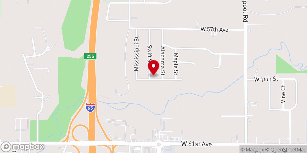 Map showing location of St Nicholas Rectory