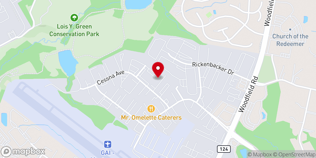 Map showing location of Anointed Church of God
