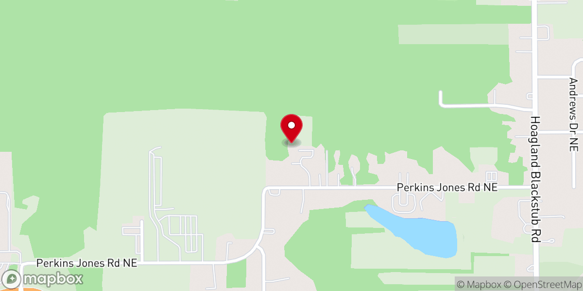 Map showing location of Northeast Christian Church