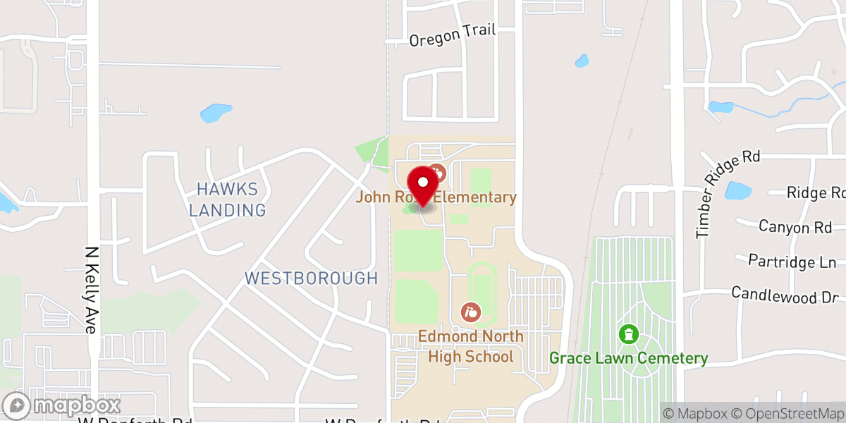 Map showing location of Providence Baptist