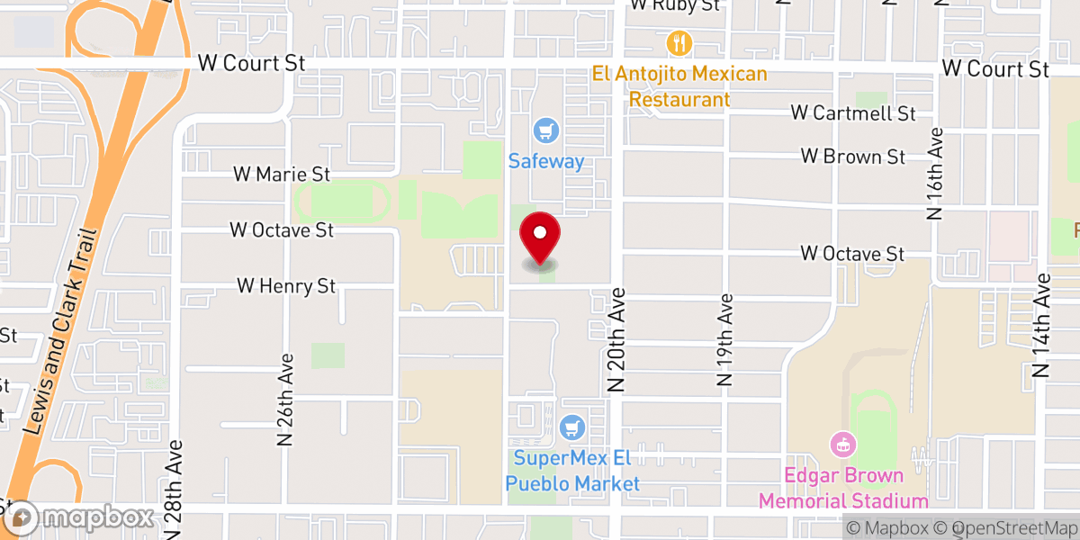 Map showing location of Vida TriCities Iglesia