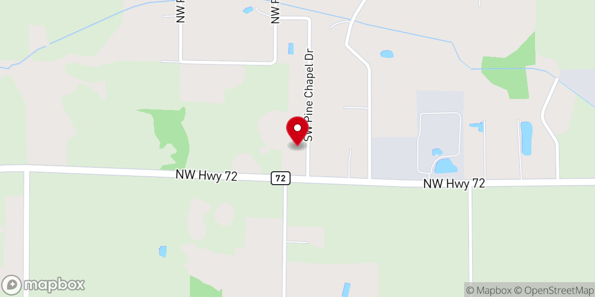Map showing location of Arcadia Fl