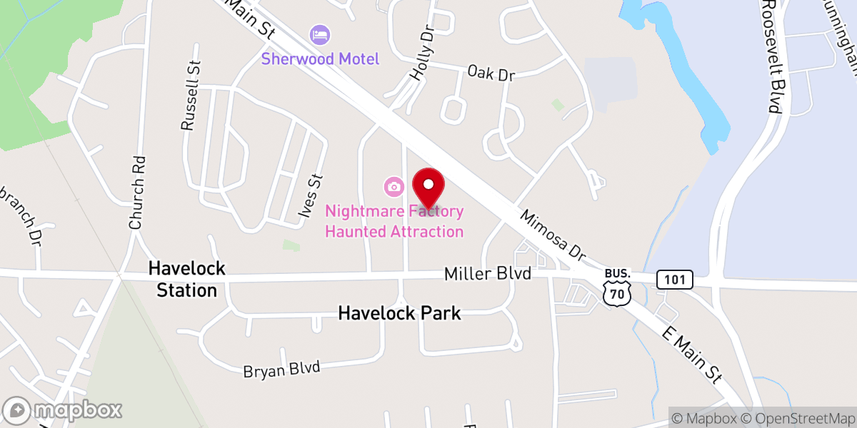 Map showing location of New Beginnings Ministry-Fth