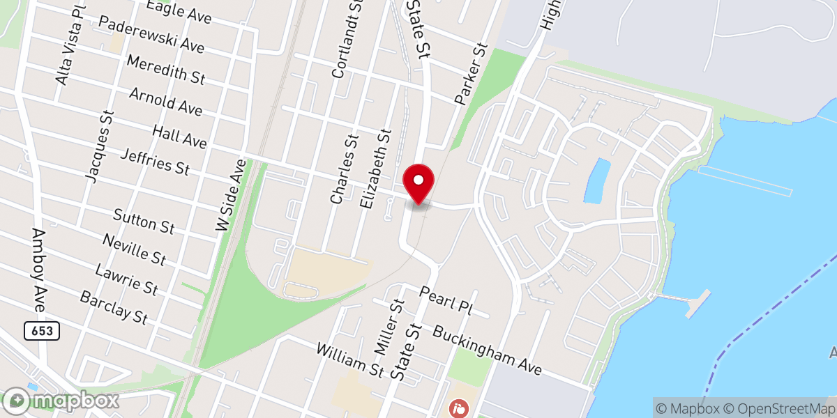 Map showing location of New Life