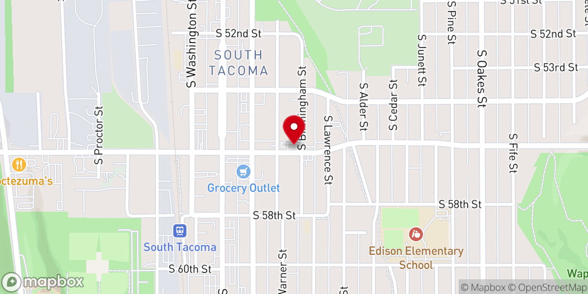 Map showing location of New Salem Church