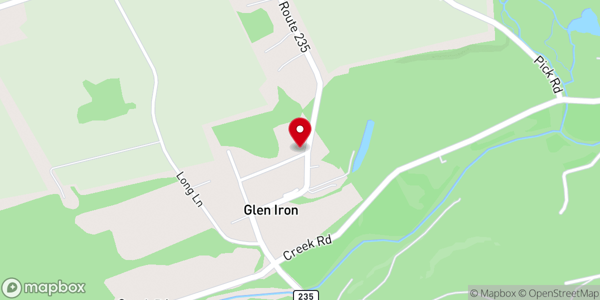 Map showing location of Christ Community Church