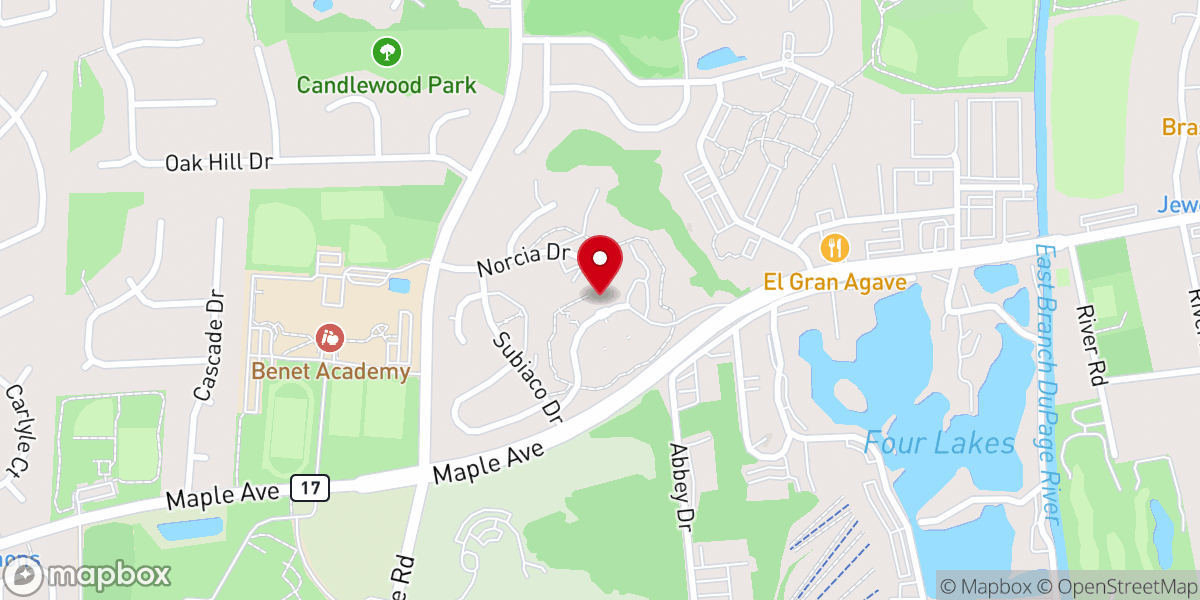 Map showing location of Sacred Heart Catholic Monastery