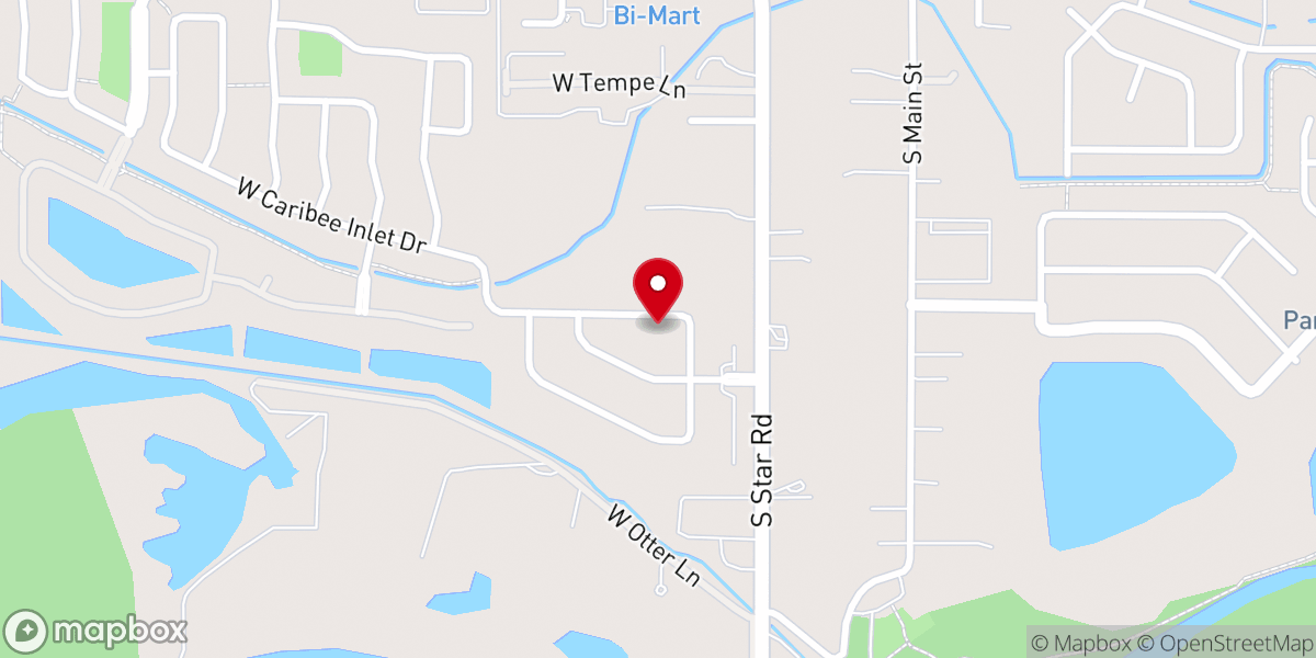 Map showing location of Online Christian Church
