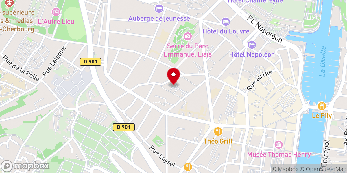 Map showing location of PAROISSE JEAN XXIII - SALLES DE LA DUCHÉ