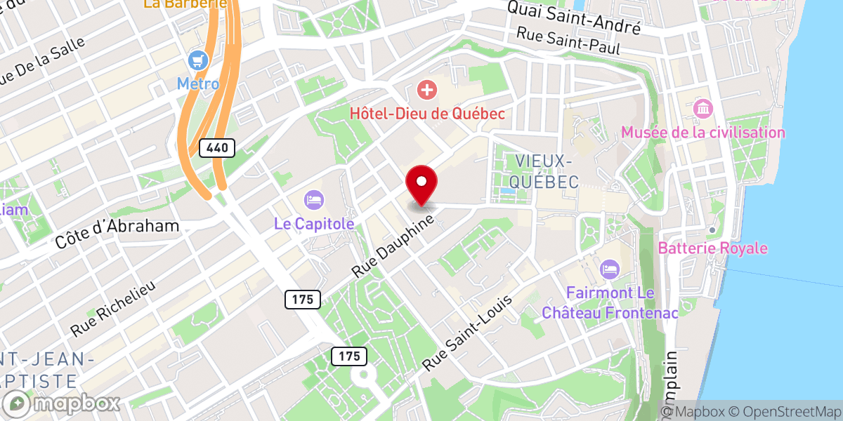 Map showing location of House of Literature