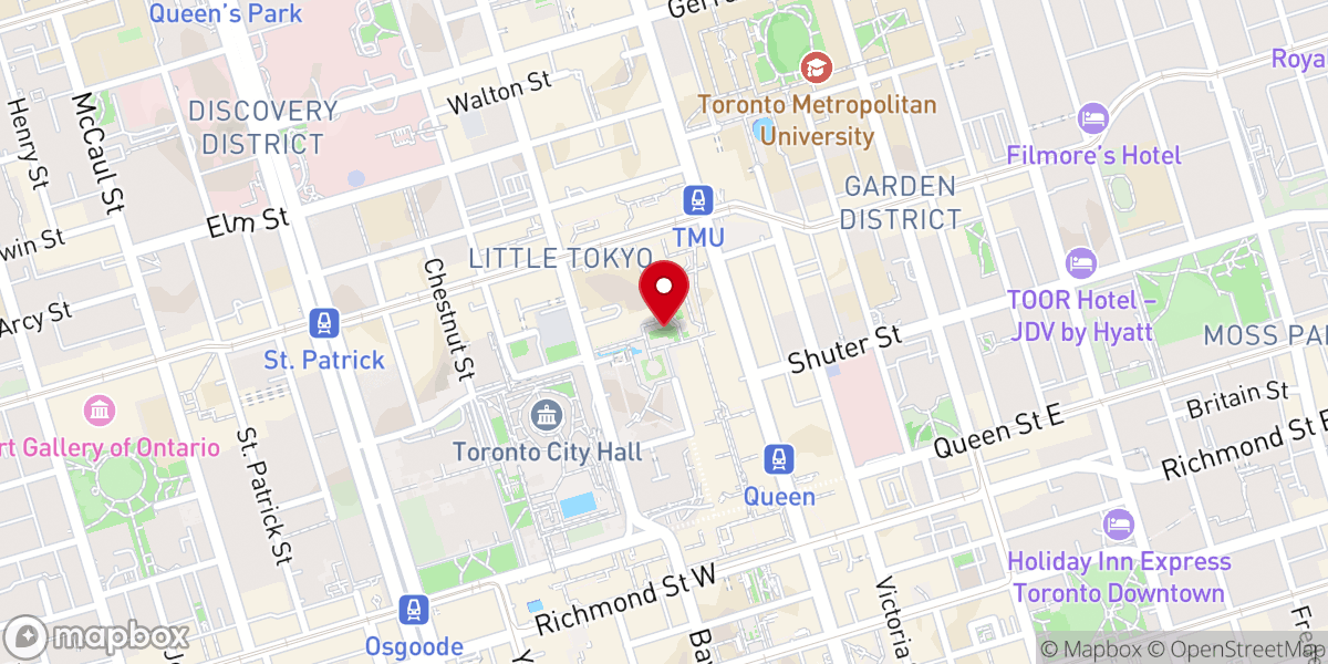 Map showing location of Church of the Holy Trinity