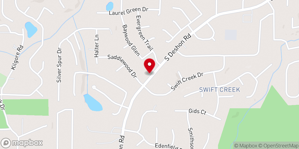 Map showing location of Community Christian Ministries, Inc