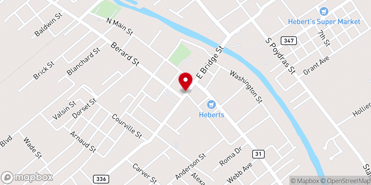 Map showing location of Buck & Johnny's: Eclectic Italian with a Cajun Flair