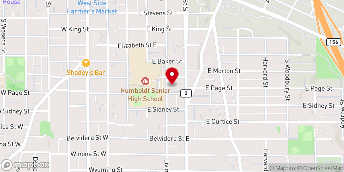 Map showing location of La Puerta Abierta UMC