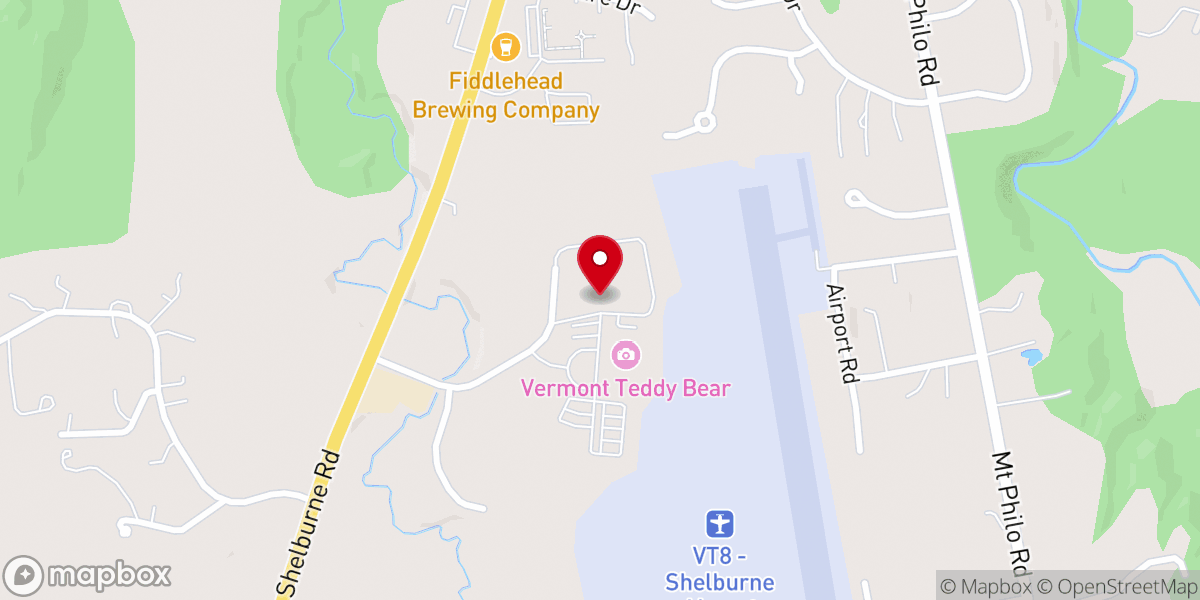Map showing location of Make-A-Wish® Vermont and Northeast New York